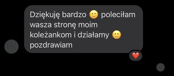 Opinia użytkowniczki platformy